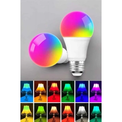 ÇOK SATAN Led Ampul Enerji Dostu RGB Işıklı 100W Led Işık