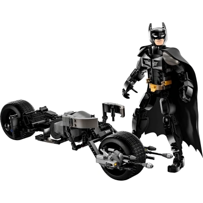 ÇOK SATAN LEGO DC Batman: Batman Yapım Figürü ve Bat-Pod Motosiklet 76273