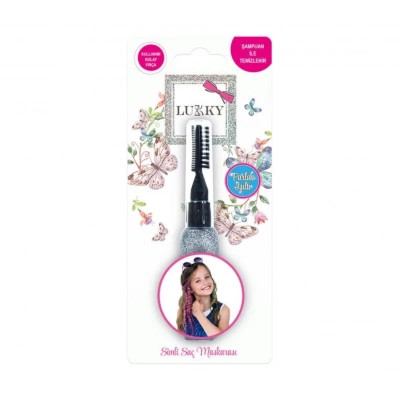 ÇOK SATAN Lukky Saç Maskarası Simli Gümüş