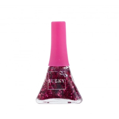 ÇOK SATAN Lukky Soyulabilir Oje - Konfeti Serisi Fuşya