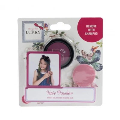 ÇOK SATAN Lukky Süngerli Saç Tebeşiri Fuşya