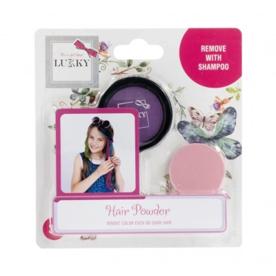 ÇOK SATAN Lukky Süngerli Saç Tebeşiri Mor