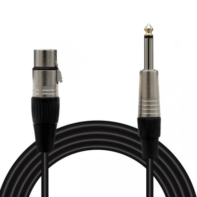 Magicvoice Ld379b 6.3 Mm Mono Erkek - Canon Dişi 15 Metre Kablo