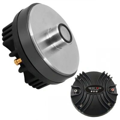 Magicvoice M-51/b 80w Rms 8 Ohm 51mm Profesyonel Hoparlör Tweeter Driver Ünitesi