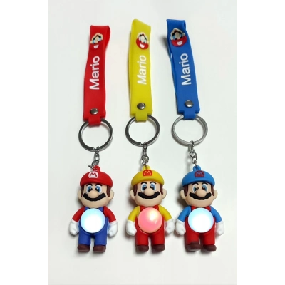 ÇOK SATAN Maryo Işıklı Silikon Anahtarlık