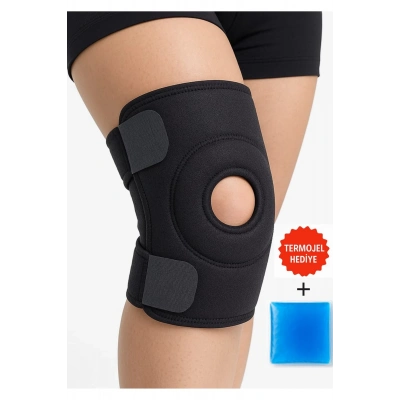 ÇOK SATAN Medical Destekli Diz Korsesi Çapraz Bağ Menisküs Ağrısı Için Sporcu Dizlik, Termolu Jelli