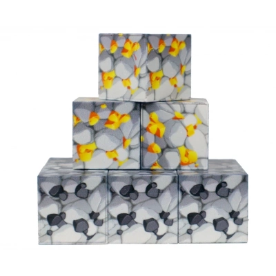 ÇOK SATAN Megacraft 9 Parça Altın Kömür Blok