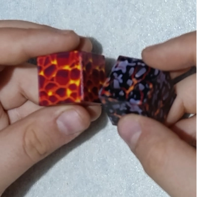 ÇOK SATAN Megacraft 9 Parça Lav Magma Blok