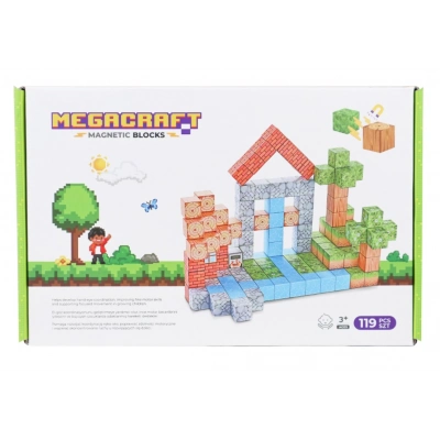 ÇOK SATAN Megacraft Orman ve Ev Temalı Mıknatıslı Bloklar 119 Parça