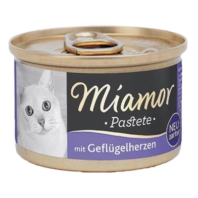 ÇOK SATAN Miamor Pastete Yürekli Tahılsız Konserve Kedi Maması 85 Gr