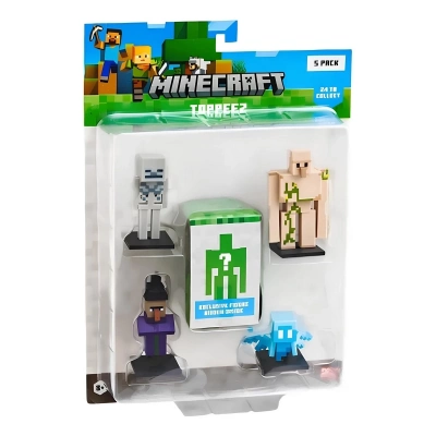 ÇOK SATAN Minecraft 3D Figür Toppeez 5li