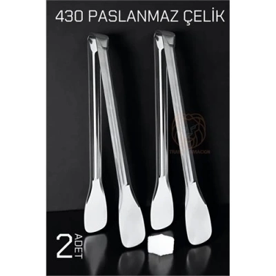 ÇOK SATAN Mini Şeker Maşası Paslanmaz Zazzeri Classic 2 ADET