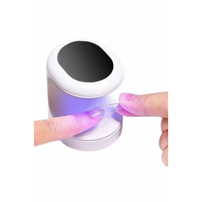 ÇOK SATAN Mini Taşınabilir Kalıcı Oje Jel Tırnak Kurutucu Fototerapi Makinesi