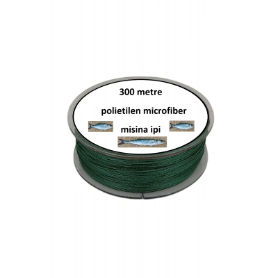 ÇOK SATAN Misina 300m Polietilen Microfiber 2.0 Ip Misina Yeşil