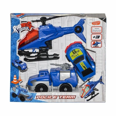 ÇOK SATAN ML440 Roadmates 3lü Aksiyon Polis Seti -Molmo