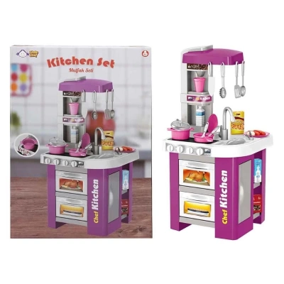 ÇOK SATAN MUTFAK SET MOR BYK KUTU -SUN