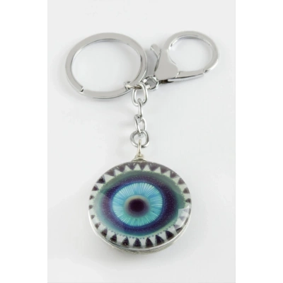 ÇOK SATAN Nazar Cam Anahtarlık