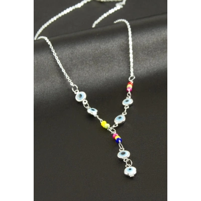 ÇOK SATAN Nazar Mineli Y Kolye