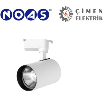 ÇOK SATAN NOAS YL29 3001 Paris 30W Beyaz Kasa Ray Spot 6400K Beyaz Işık