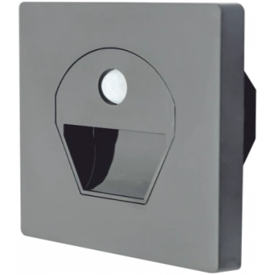 ÇOK SATAN NOAS YL69 1521 1W Füme Kasa Sensörlü Koridor Aydınlatması 6400K Beyaz Işık