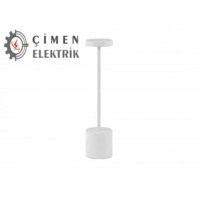 ÇOK SATAN NOAS YL86 1238 Midilli Şarjlı Beyaz Masa Lambası 3 Renk