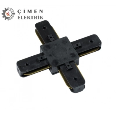 ÇOK SATAN Noas YL99 0001 Monofaze Ray Artı Bağlantı Aparatı Siyah Renk