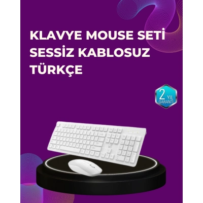 ÇOK SATAN Ofis ve Ev Kullanımı İçin Kablosuz Klavye Fare Seti - Ergonomik ve Pratik