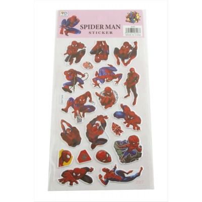 ÇOK SATAN Örümcek Adam Kabartmalı Sticker