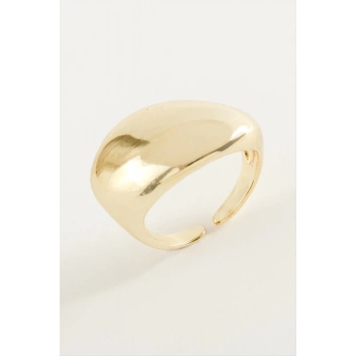 ÇOK SATAN Oval Metal Yüzük