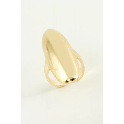 ÇOK SATAN Oval Metal Yüzük