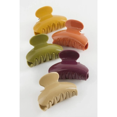 ÇOK SATAN Oval Renkli Mandal Toka 6 cm