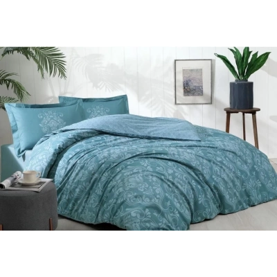 ÇOK SATAN Özdilek Çift Kişilik Ranforce Nevresim Takımı Antico Petrol