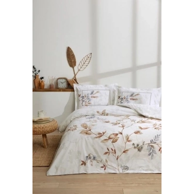 ÇOK SATAN Özdilek Çift Kişilik Ranforce Nevresim Takımı Cuivre Gri