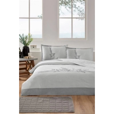 ÇOK SATAN Özdilek Çift Kişilik Ranforce Nevresim Takımı Helecho Gri