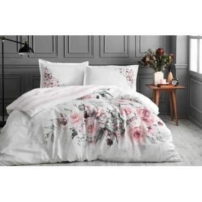 ÇOK SATAN Özdilek Çift Kişilik Ranforce Nevresim Takımı Marco Rosa Beyaz
