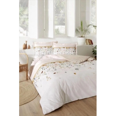 ÇOK SATAN Özdilek Çift Kişilik Ranforce Nevresim Takımı Marigold Krem