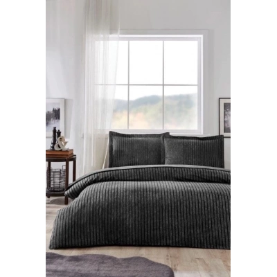 ÇOK SATAN Özdilek Maskülen Çift Kişilik Nevresim Takımı Noil Antrasit