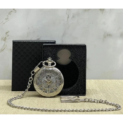 ÇOK SATAN Özel Kutulu Gümüş Köstekli Saat Alk4672