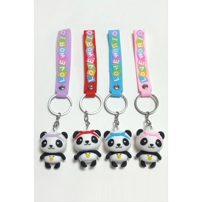 ÇOK SATAN Panda Silikon Anahtarlık