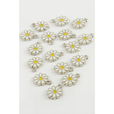 ÇOK SATAN Papatya Tek Kulplu Mineli Bileklik ve Kolye Ucu Aparatı 1 Adet