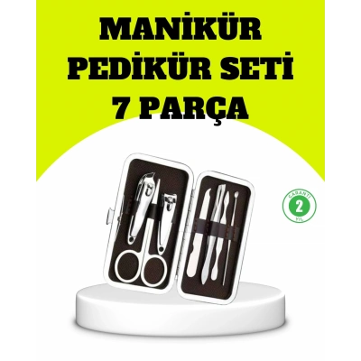 ÇOK SATAN Paslanmaz Çelik Kişisel Bakım Seti – 7 Parça
