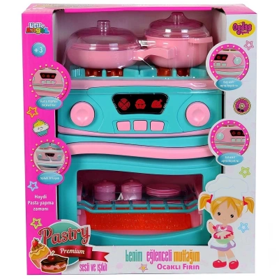 ÇOK SATAN Pilli Fırınlı Ocak Set OYD-02609