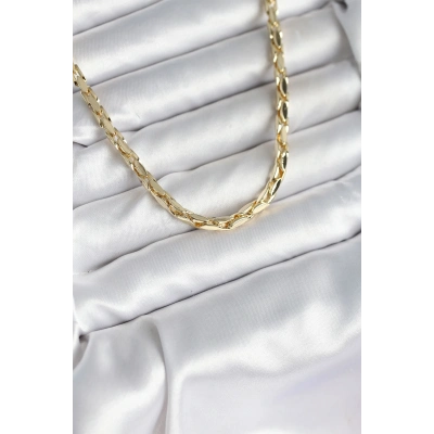 ÇOK SATAN Pirinç Gold Renk 60 cm Zincir Kadın Kolye