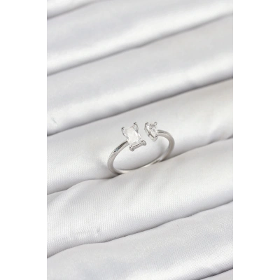 ÇOK SATAN Pirinç Gold Renk Zirkon Taşlı Kadın Yüzük