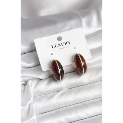 Pirinç Vintage Kadın Küpe