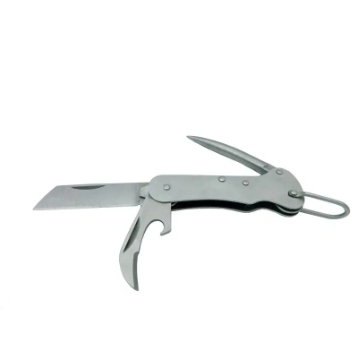 ÇOK SATAN PK 153 Gümüş Gemici Çakı 9,5 cm - Metal Sap, Manuel