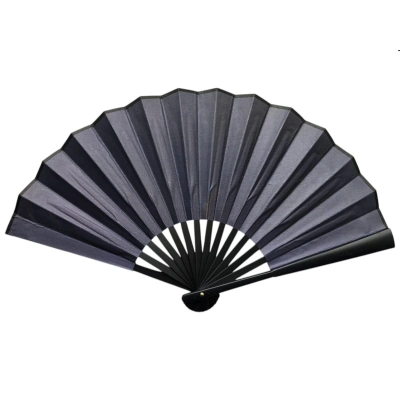 ÇOK SATAN Plastik Kumaş Yelpaze 12li Füme