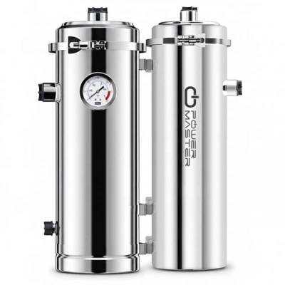 Powermaster Pm-28653 Ana Hat Su Arıtma Sistemi 5.000 L/saat Paslanmaz Çelik Gövdeli Yıkanabilir Uf-pvdf Filtreli