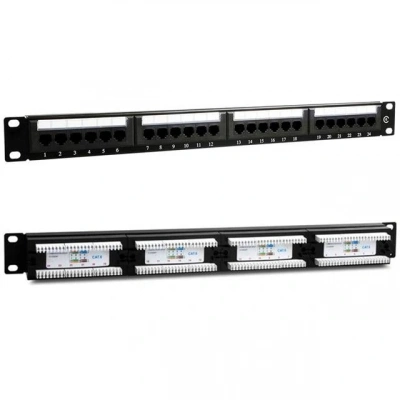 Powermaster Pm-4494 24’lü Utp Cat6 Patch Panel