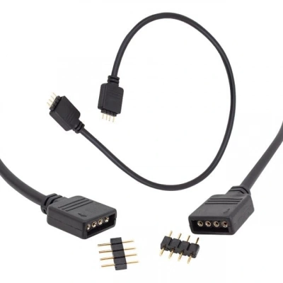 Powermaster Rgb Led Bağlantı Erkek-dişi Jumperlı 4 Pin Kablo